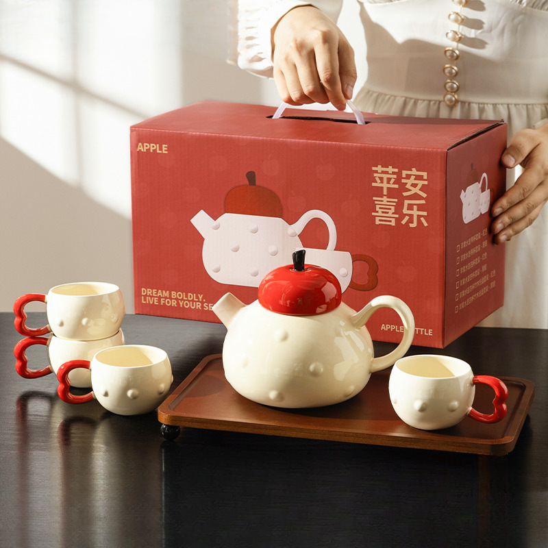 新茶壶主妇订婚5摩登套装礼物生日乔迁新婚结婚新居茶具搬家