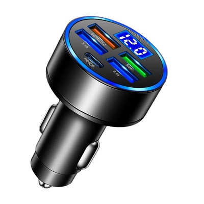 Car charger 5-port support super: Mobil şarj cihazları