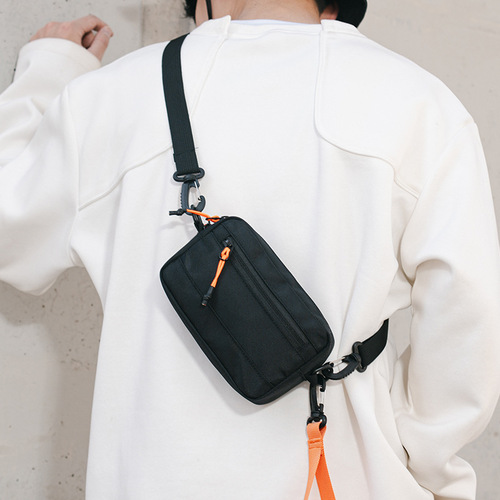 Crossbody Bag, Cross-Border New Arrival — Unisex Casual Smart Design Small Square Bag from a Trendy Brand, Perfectly Versatile for Everyday Use as a Coin Purse