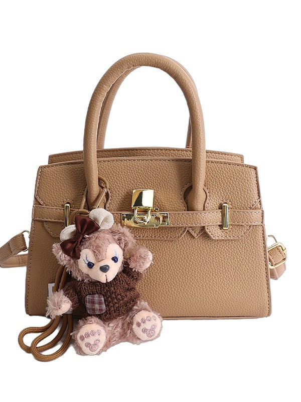 Bolso para mujeres 2026 nuevo estilo de alto nivel lichi estampado bolso de platino portátil de alto nivel de moda versátil bolso de hombro inclinado