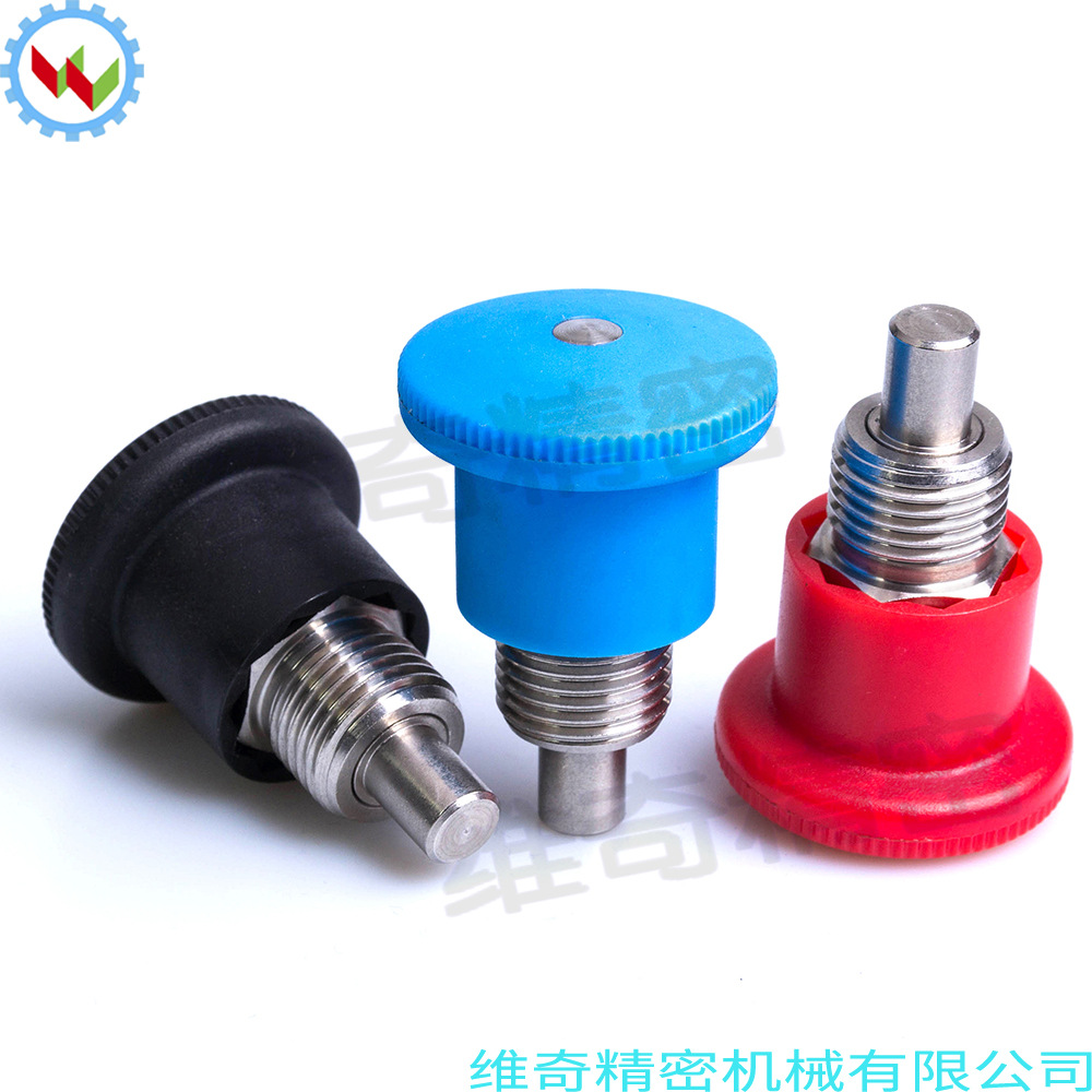 GN822.6 短型分度销旋钮弹簧柱塞 PNHXS PNHYS 分度螺栓 拉销拉扣