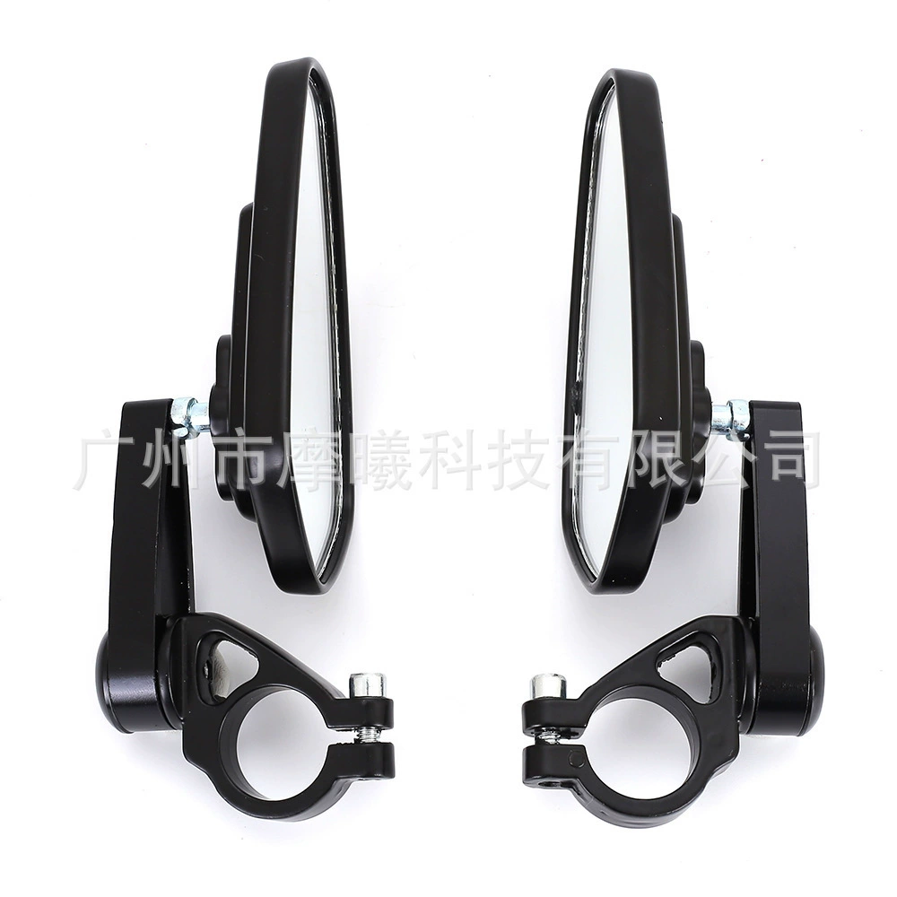 Универсальный алюминиевый кран зеркало заднего вида электромобиль мотоцикл универсальный неправильный пятиугольный синий зеркало