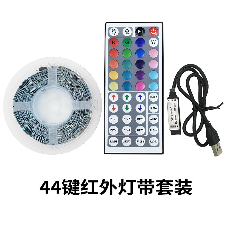 Лента RGB световая сетка набор 44 клавиши 5V Bluetooth музыка 5050/2835 низкое напряжение USB ТВ фоновая LED лента