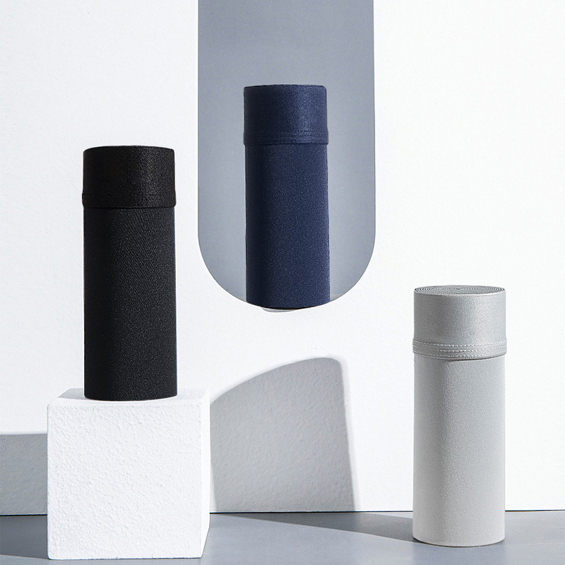 Calzoncillos Bóxer de Seda de Hielo para Hombre, Antibacterianos, Transpirables, de Verano, de Cuatro Puntas