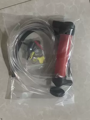 Tube with Air Pump, Other Automotive Safety Supplies - oil-extractor-transparent-tube-pump