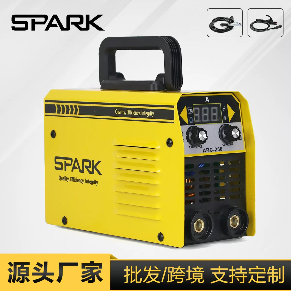 跨境搜MMA-200迷你电焊机IGBT功率管逆变直流家用小型焊机工厂