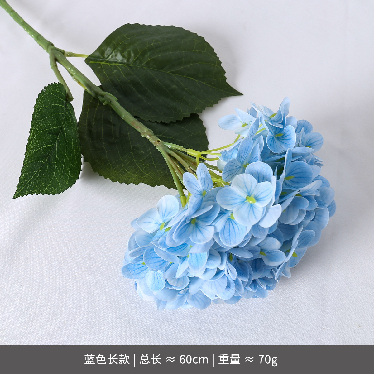Sensación de la mano hortensias boda simulación flor rosa piruleta roja hortensias sala de bodas pared de flores hileras de flores flores flores falsas