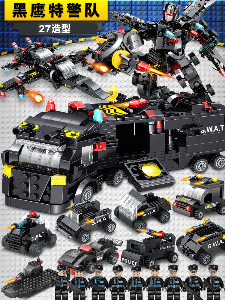 Military series of time and space police [color bag version]]