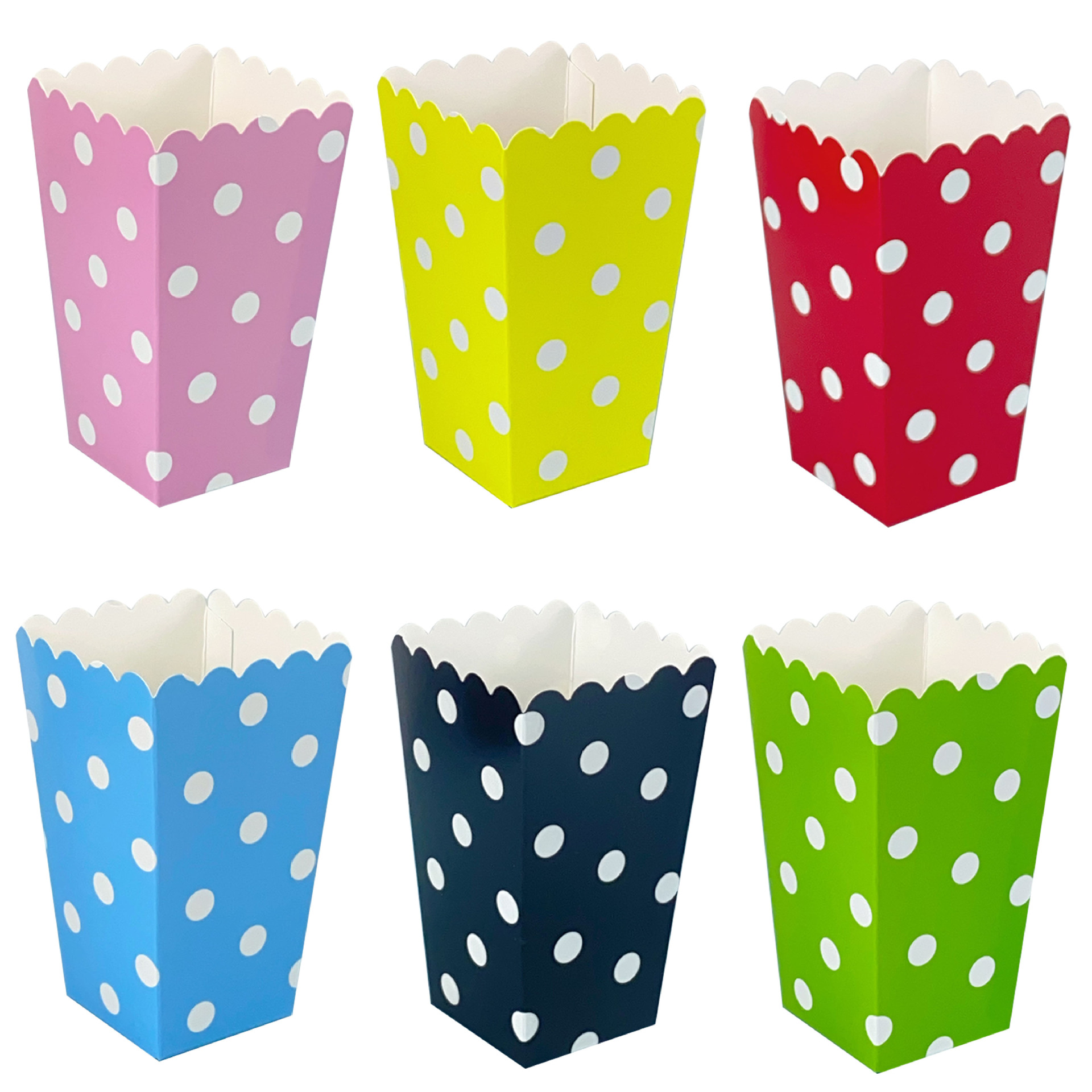 跨境爆米花盒鸡米花盒薯条盒250克白卡可代发贴标