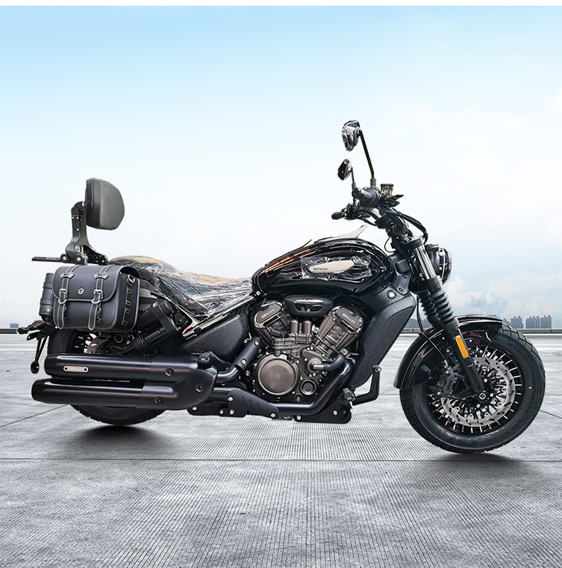Suitable for Benda Black Flag -499.999999999% off motorcycle with foldable and extendable backrest, driver and passenger backrest modification