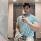 New Summer Short-sleeved T-shirt Men's Wear Slim-fit Round Neck Half-sleeved Thin T-shirt Solid Color Top Men's Factory
