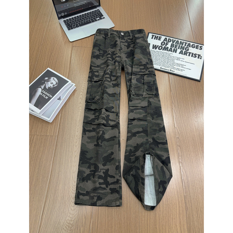 【Low Return Rate on E-Commerce Platforms, Super Popular Item】Men's Workwear Jeans, Camouflage Pants, American High Street Style, Trendy Wide-Leg Pants 【Low Return Rate on E-Commerce Platforms, Super Popular Item】Men's Workwear Jeans, Camouflage Pants, American High Street Style, Trendy Wide-Leg Pants