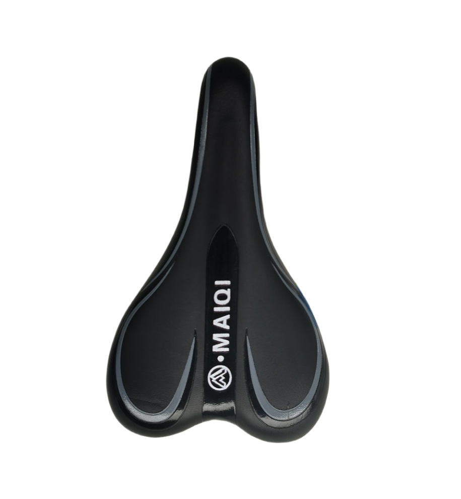 Cojín de asiento para bicicleta de montaña transfronterizo, asiento de bicicleta de carretera engrosado, sillín de esponja suave para ciclismo, accesorios de cojín de asiento cómodos.