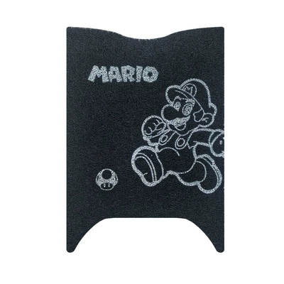 Yadi T35Ⅱ-M electric scooter foot mat, T35 second-generation electric motorcycle, cute cartoon PVC coil footrest pad (Electric vehicle foot mat) - t35-second-generation-y-g-mario