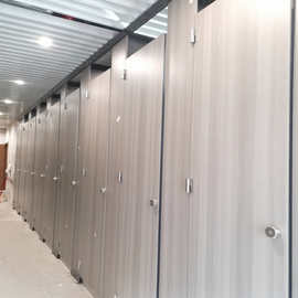 公共卫生间隔板学校洗手间抗倍特隔板公厕HPL防水复合树脂铝蜂窝