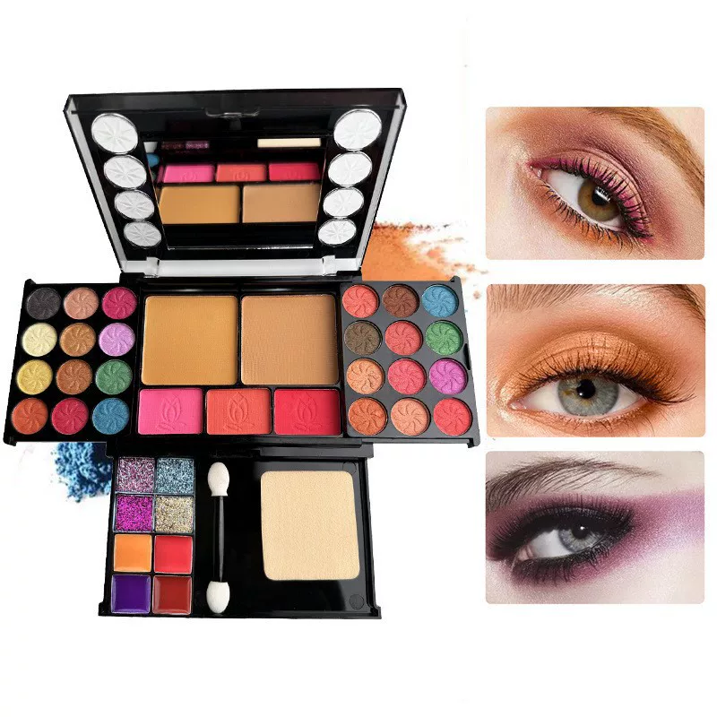 Eye shadow, powder, face blush, lip gloss, set, new collection, item code