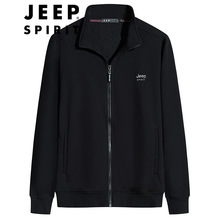 新款男士卫衣开衫宽松弹性透气大码休闲卫衣男打底衫