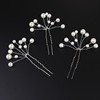 White hair accessory from pearl for bride, hair stick, Chinese hairpin, hairgrip, wedding accessories