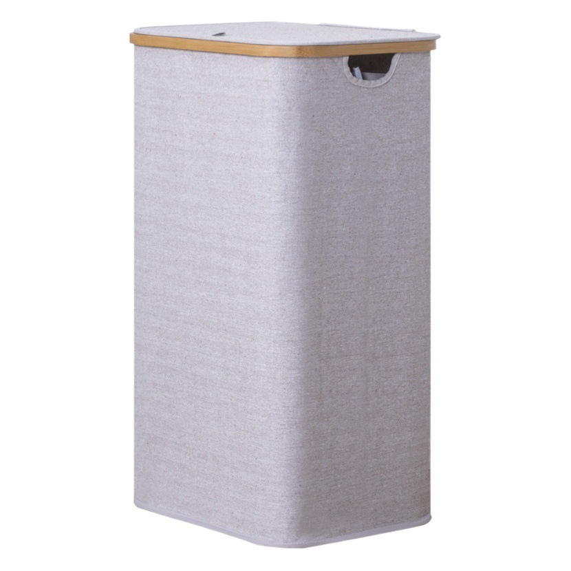 Cesta de lavandería cesta de almacenamiento de lavandería simple Hogar Japonés cesta de lavandería plegable cesta de almacenamiento de ropa impermeable