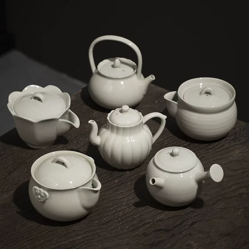 Teapot, tea set, grabber, filter, anti-scald