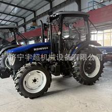 供应出扣90马力农业拖拉机高配空调驾驶室904大桥四轮拖拉机