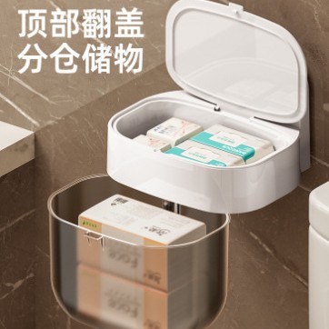 TaiLi estante de esquina de baño de pared de inodoro de pared sin perforación estante de almacenamiento triangular de inodoro de esquina de pared