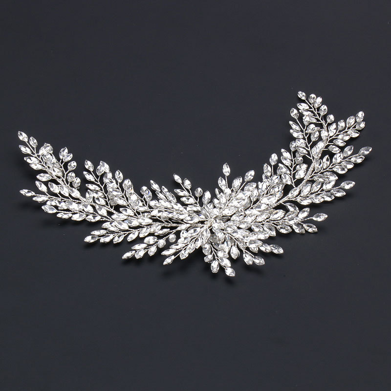 Nueva banda de pelo hecho a mano accesorios de cristal coreano accesorios de boda estilo princesa