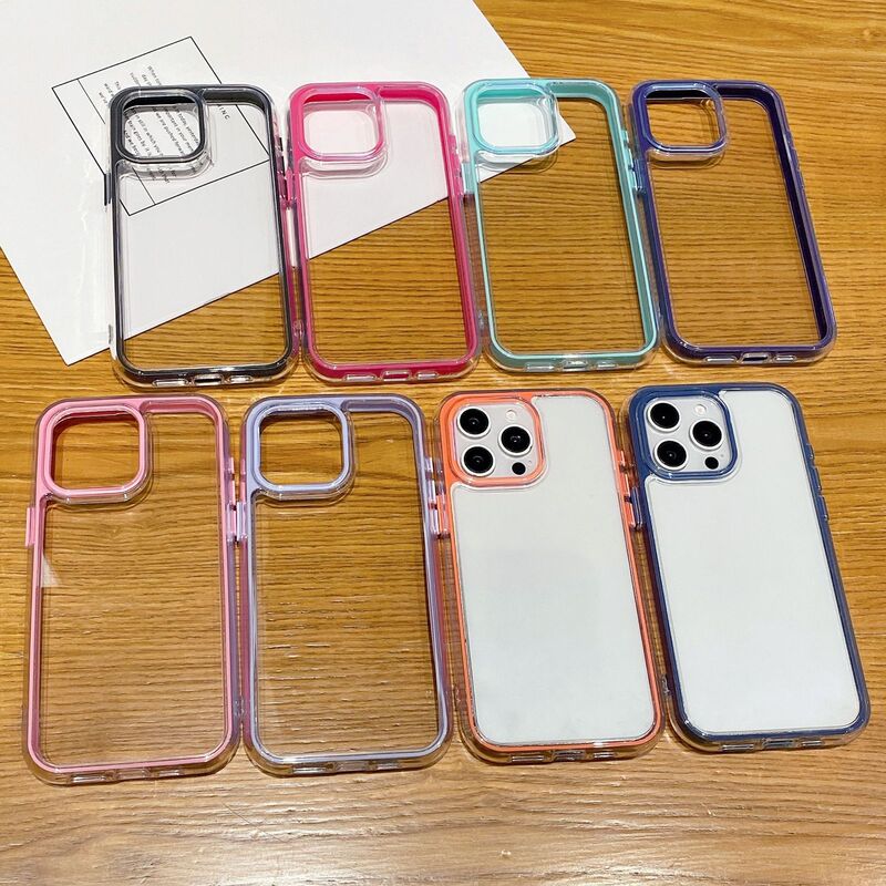 Three-In-One Airbag Shell Iphone16Promax Airbag Mobile Phone Shell Groove Glue Material Shell 16Pro/15P