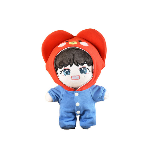Type B Korean boy group dolls with clothes Park Jimin, Kim Taehyung, Min Yoongi, Jungkook doll set