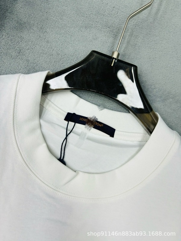 Donkey House Tシャツ 正規版 半袖 南油西部風デニム刺繍入り 丸首Tシャツ 半袖 メンズTシャツ 綿100%|undefined
