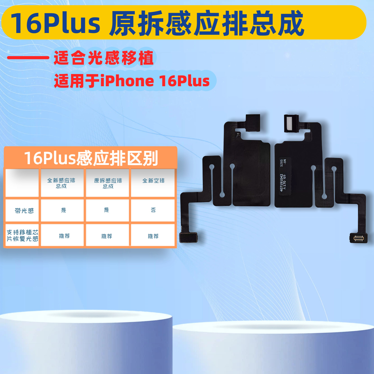 Cable de inducción de auricular, cable de inducción de inundación, cable de inducción de distancia para iPhone