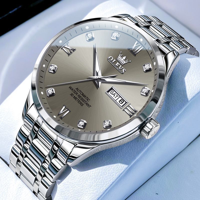 Swiss Brand 2024 New Men's Watch Fully Automatic Mechanical Watch Waterproof Luminous Fashion High Version