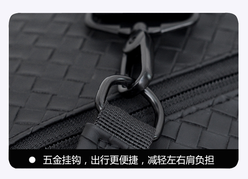 Cross-border men's chest bag, anti-theft password lock, single-shoulder bag, casual and simple crossbody bag, water-resistant outdoor storage chest bag undefined