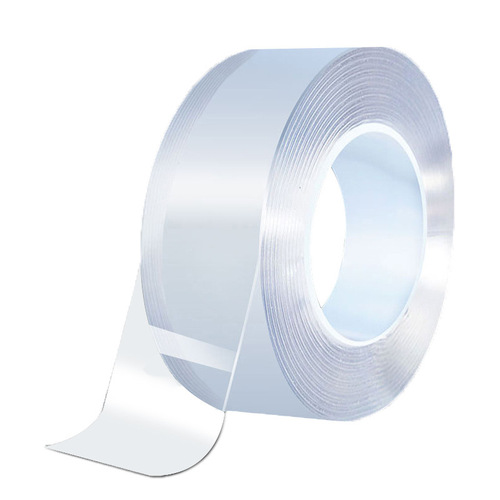 Foreign trade wholesale nano double-sided tape high viscosity transparent strong back adhesive no punching acrylic magic glue waterproof