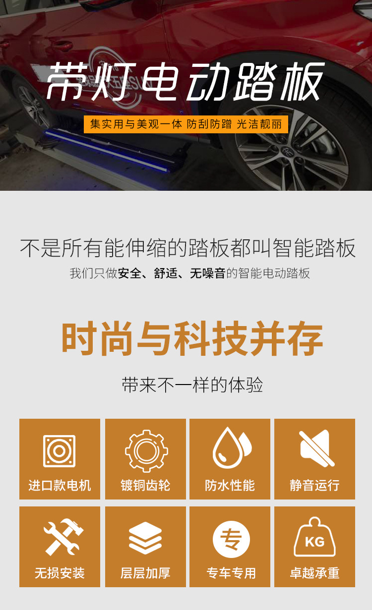 Suitable for Trumpchi Gs8 Gs4 Gs7 Electric Foot Pedal Original Yingku M8 Welcome Side Pedal for S7 S9