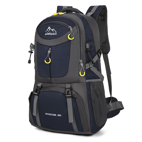 New large capacity outdoor backpack sports travel 40L60L mountaineering bag men and women backpack wholesale
