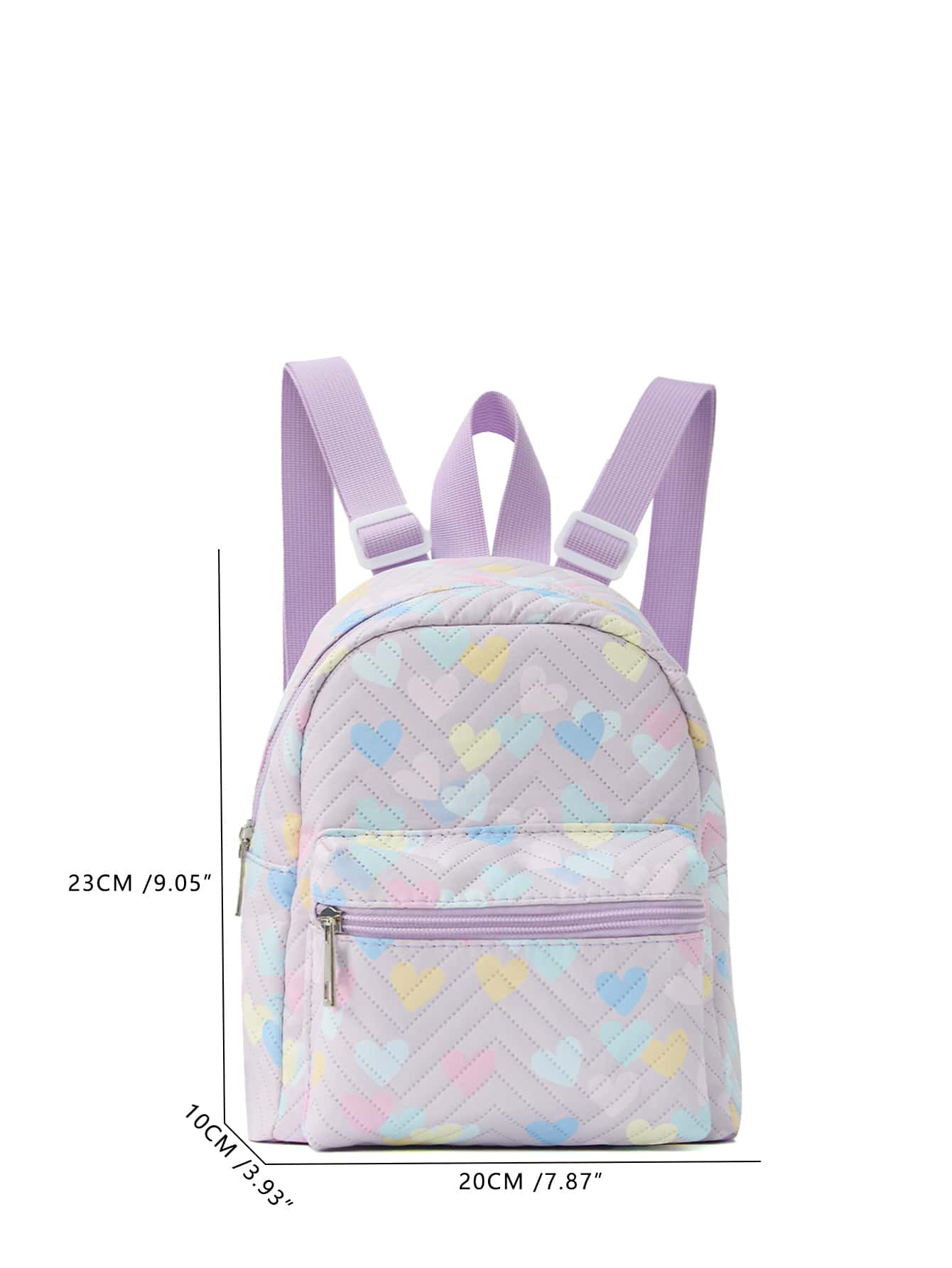 Waterproof 11 Inch Star Heart Shape Casual Holiday Kids Backpack display picture 8