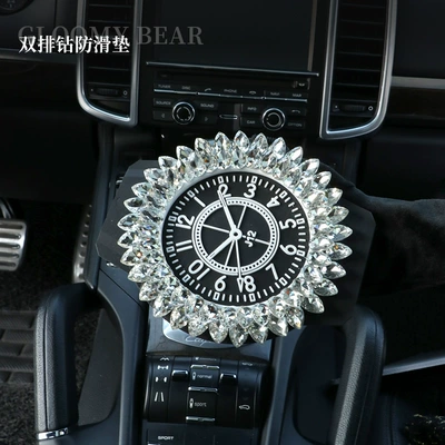 Accessory, a Must-Have for Goddesses, Car ornaments - double-row-diamond-anti-slip-mat