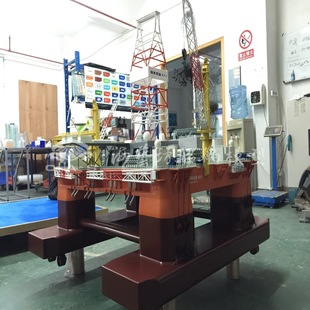 120cm Offshore Oil Tanker Model Shipyard Development Custom Handmade Fpso Oil Storage Tanker Model Haiyi Workshop Ship Model Factory