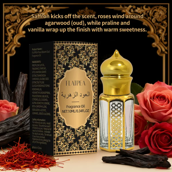 Middle East Cross-Border New Product Vanilla Agarwood Drop Stick Non-Alcoholic Long-Lasting Perfume Oil Perfumes Oil