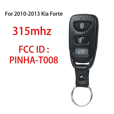 Car Keys Kia 4-button car - fcc-pinha-t008