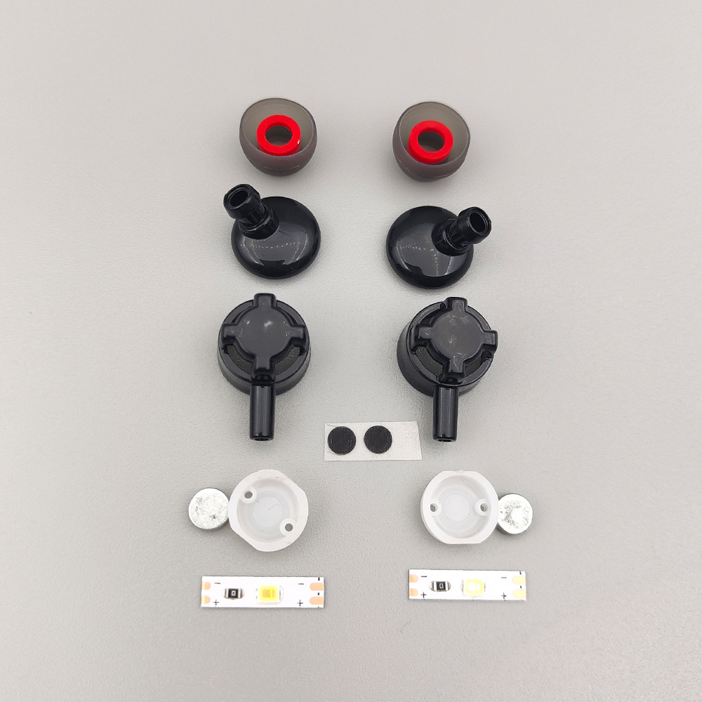DIY-EQ-Einstellung mit Atemlicht TF-Kartenpuffer hängender Nacken Bluetooth drahtloser Stereo-Kopfhörer Zubehör Halbfertigprodukt