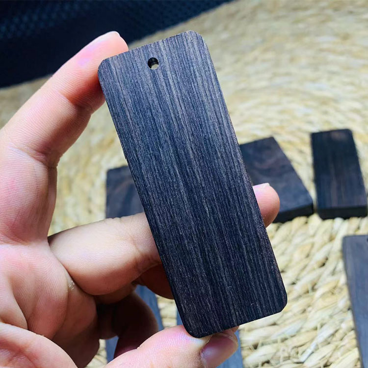 Purple sandalwood sample for DIY plaque making, small pieces of rosewood (can be cut to size), craft materials.