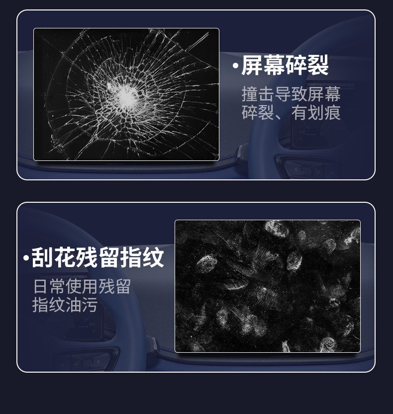 25-26 Models Xiaomi Yu7 Central Control Screen Protective Film Navigation Car Tempered Film Car Interior Modification Accessories Gadget