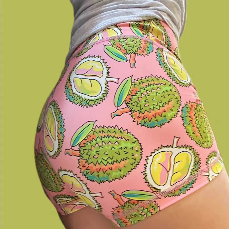 Nuevos pantalones cortos de yoga de tres puntos, cintura alta, cadera alta, sensación desnuda, alta elasticidad, transpiración, absorción de humedad, sudor, acondicionamiento físico, carreras, mujeres