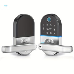 Fingerprint Door Lock Handle Lock with Keyboard Wifi Lock