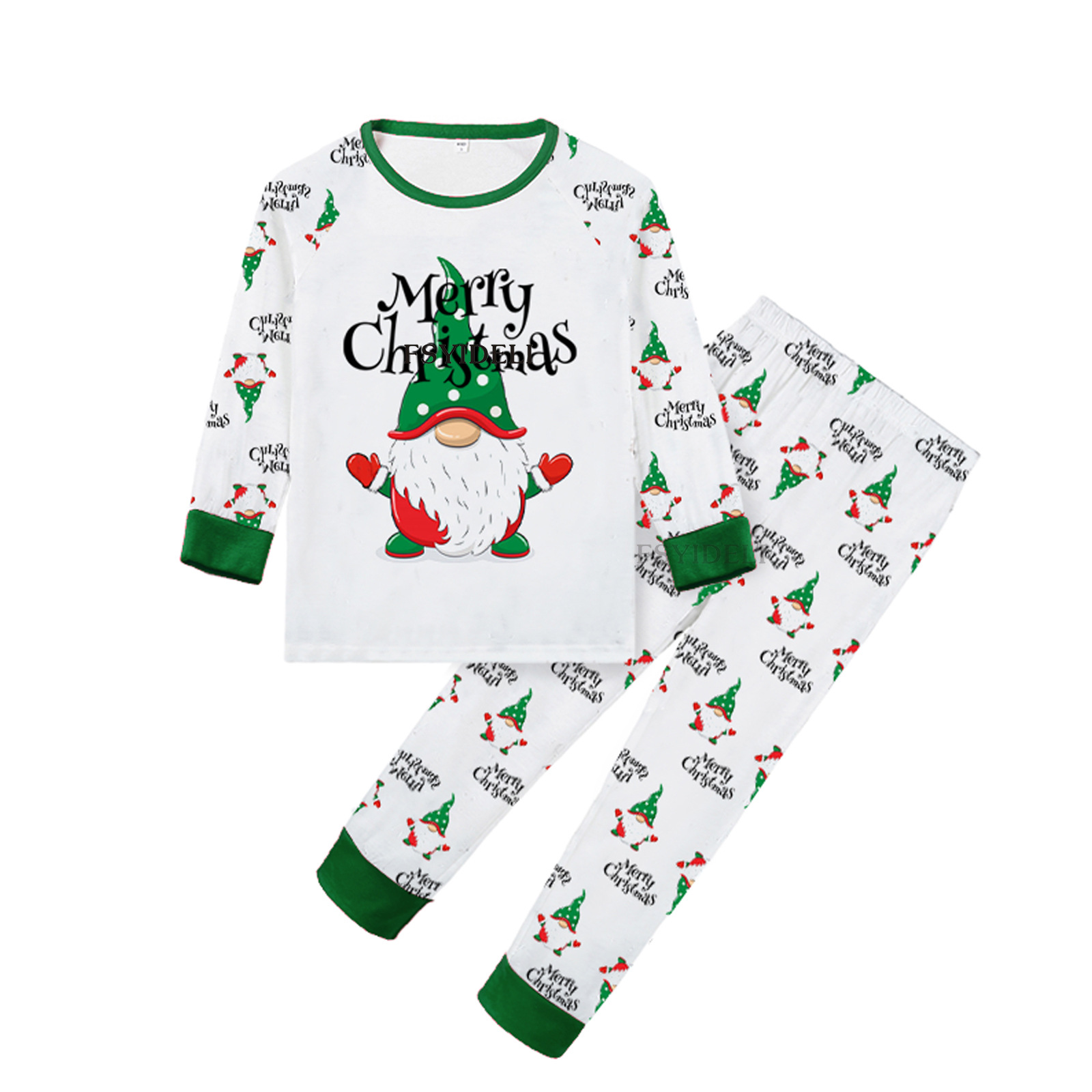 Heißer verkauf frauen Weihnachten eltern-kind-anzug Santa Claus gedruckt hause kleidung pyjamas_voghion.com