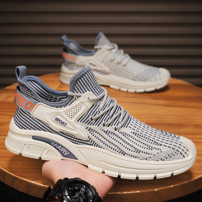 2025 New Men's Shoes Summer Breathable Trendy Fashionable Mesh Men's…