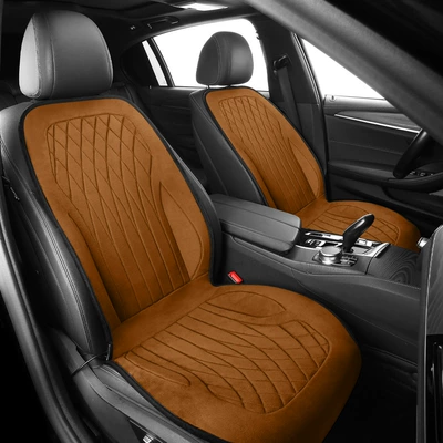 Multi-function pad Cushion Graphene Electric Heating - graphene-driver-and-passenger-cy-coffee-brown