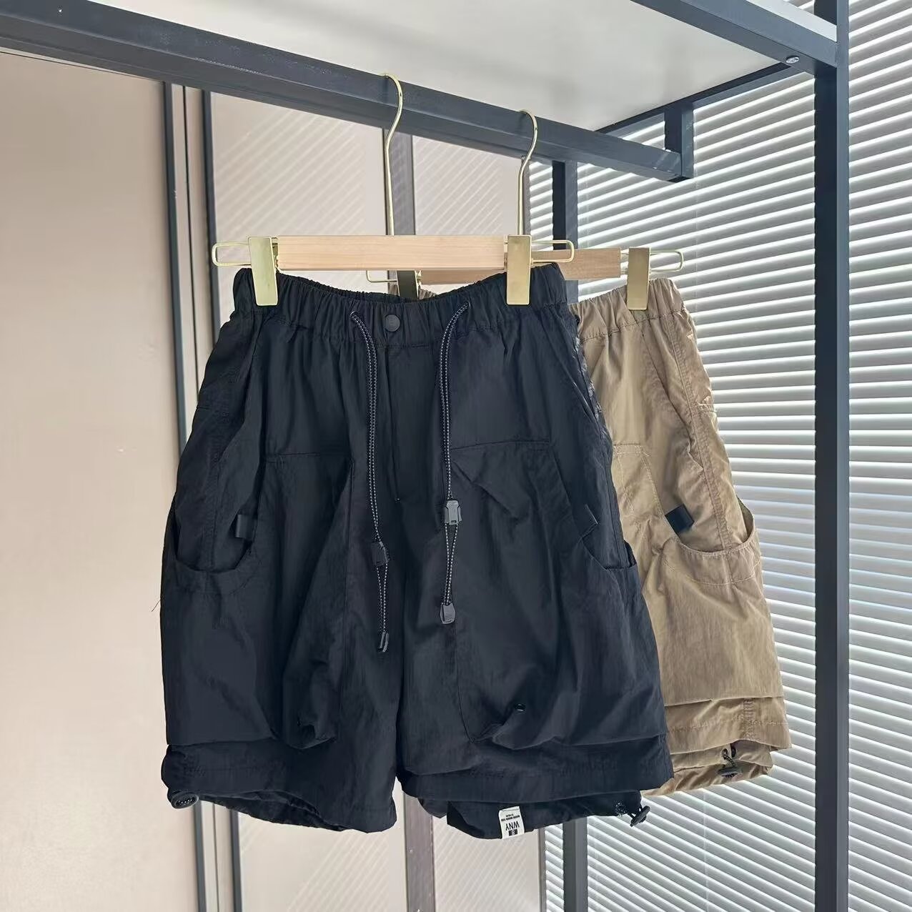 Men's Cargo Jogger Shorts With Multiple Pockets Tactical Style_voghion.com